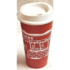 Starbucks Christmas Holiday 2025 Red Cup 16oz Reusable Hot & Cold Cup